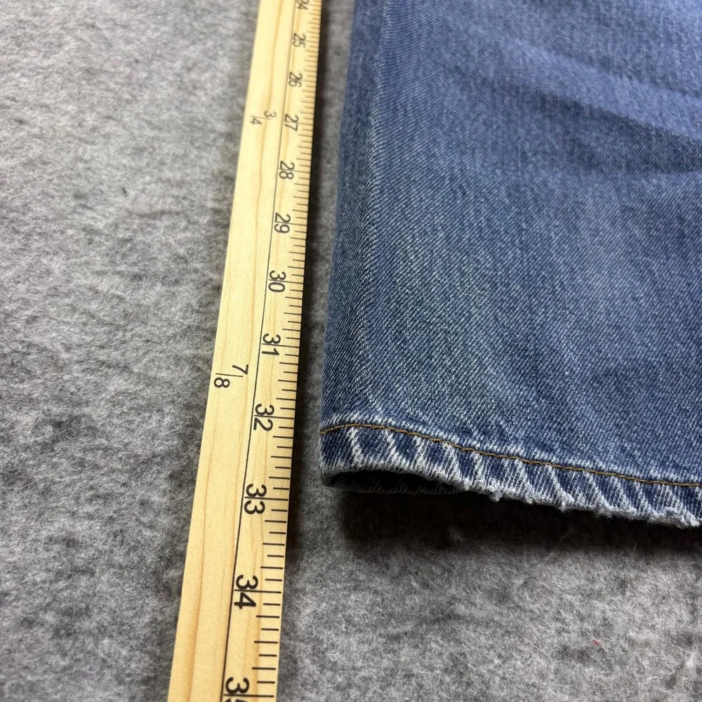 Levis 517 Bootcut Jeans Medium Wash Denim Workwear 36x32